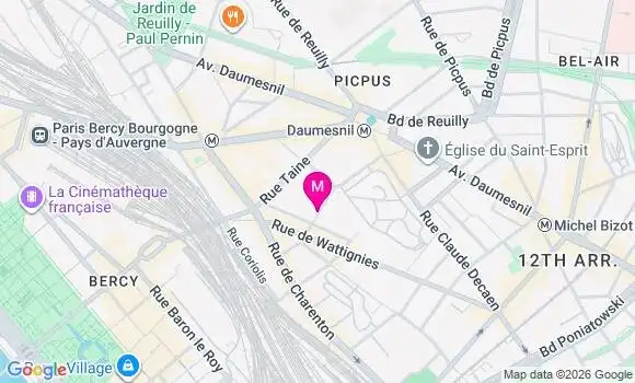 Localisation Elise Le Fur