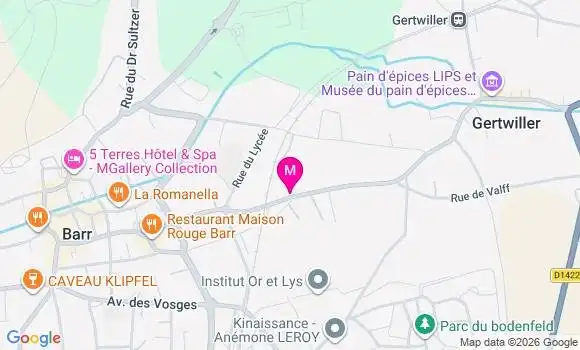 Localisation Eloise Zwickert