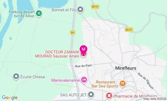 Localisation Lucie Rangier