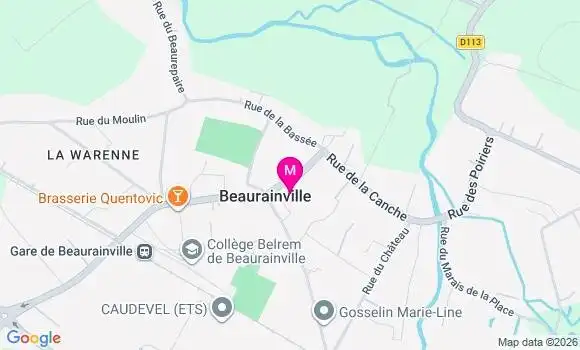 Localisation Camille Dussart