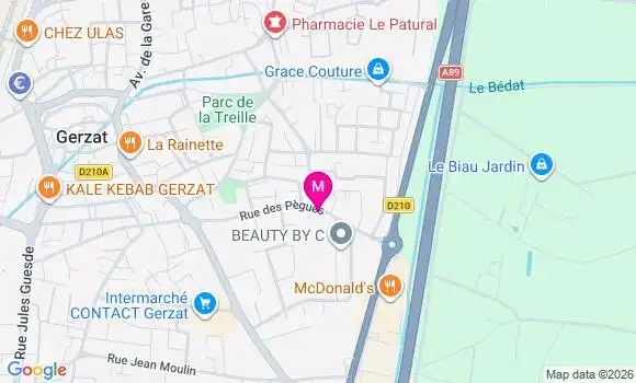 Localisation Agathe Orgeval