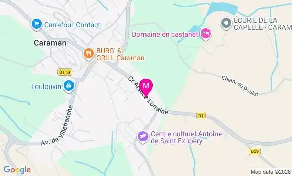 Localisation Emma Besse