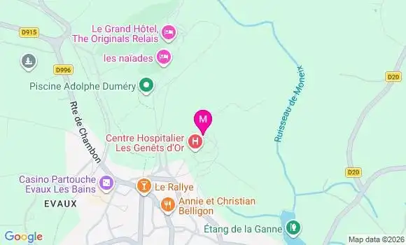 Localisation Pauline Fournet