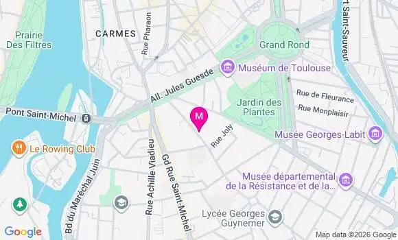 Localisation Lucie Labat