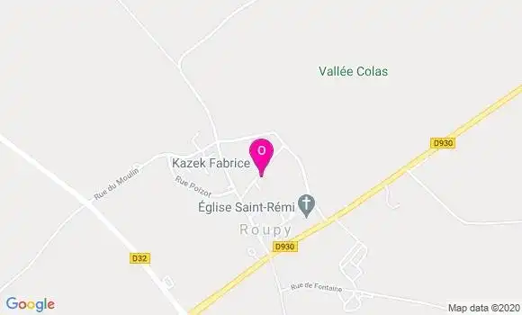 Localisation Fabrice Kazek