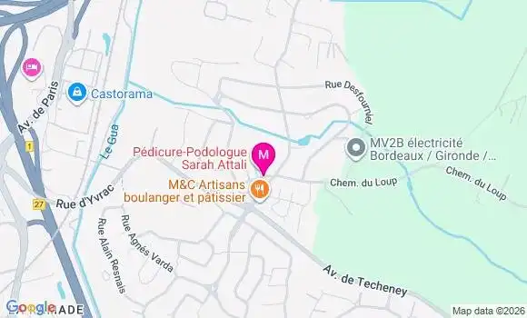 Localisation Maonie Lestage