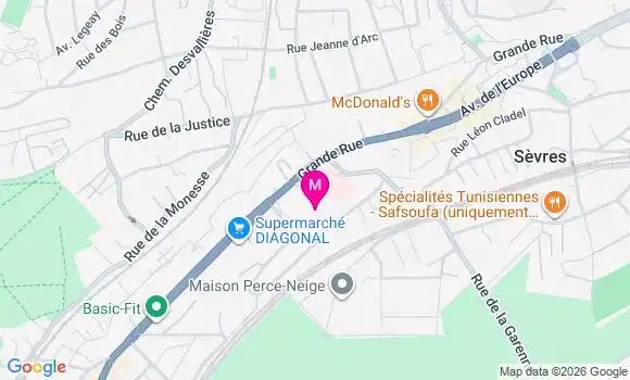 Localisation Marie Madeleine Maillard