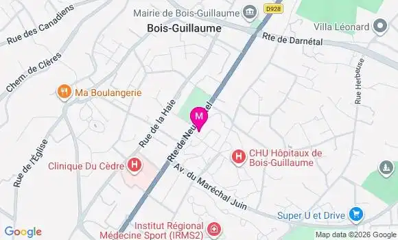 Localisation Madeleine Chevauchet