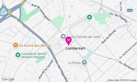 Localisation Valentine Vandenberghe