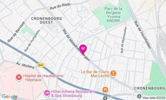 Localisation Elise Demengeon