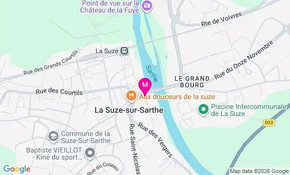 Localisation Claudine Duchamp