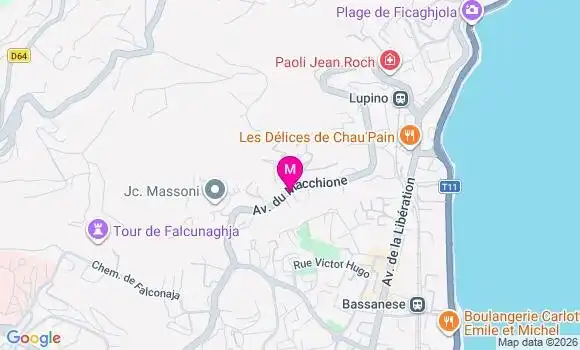 Localisation Victorine Colomba Bossert