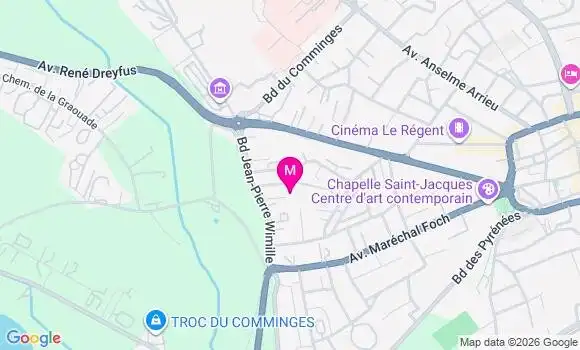Localisation Jeanne Tourrou