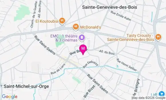 Localisation Anne Epitalon De Guidis
