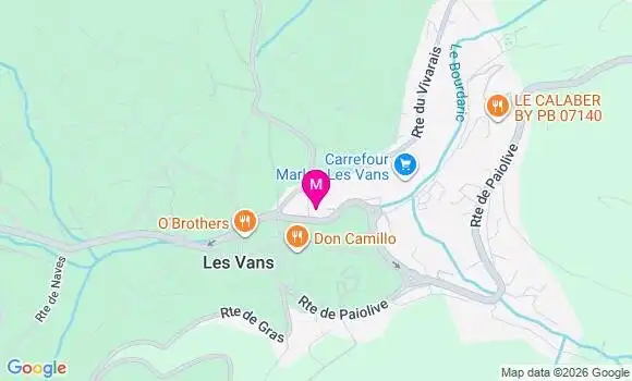 Localisation Faustine Vialle