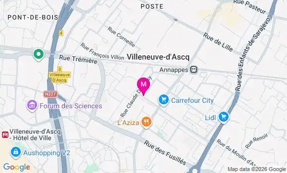 Localisation Camille Detavernier