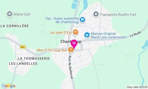 Localisation Elie Maitrallin