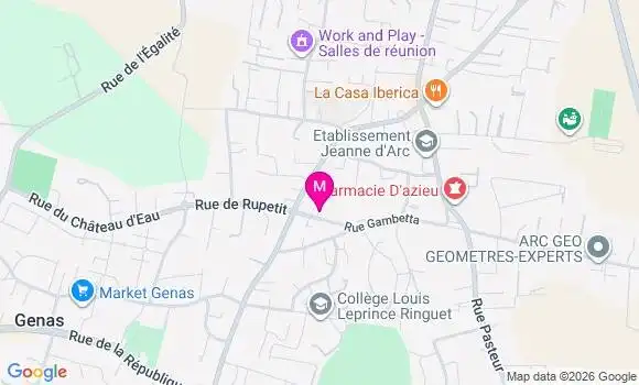 Localisation Romy Rioux