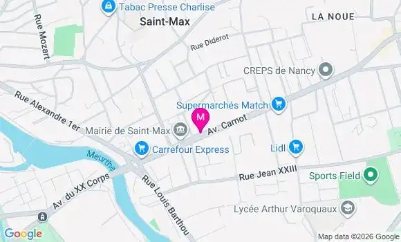 Localisation Garance Le Saint
