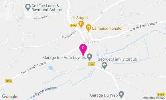 Localisation Zoe Priou