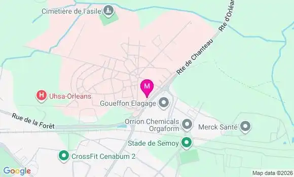 Localisation Guillemette Gillet