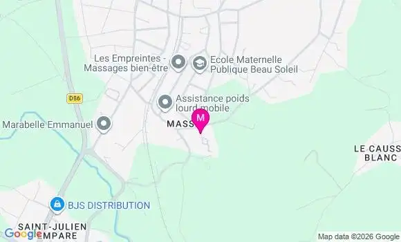 Localisation Claire Collin