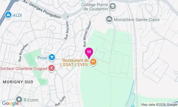 Localisation Emmanuelle Pechinot