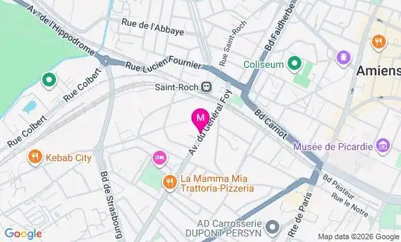 Localisation Capucine Peronne