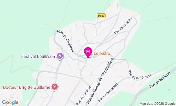 Localisation Jeanne Gaume