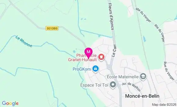 Localisation Lisa Milcent