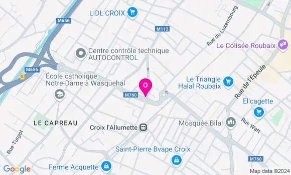 Localisation Claire Dupressoir