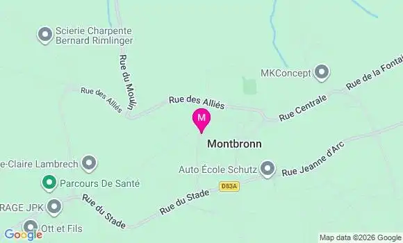 Localisation Margot Cattacin