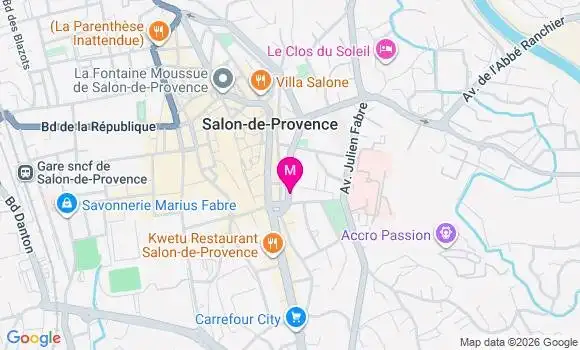 Localisation Antoinette Hure