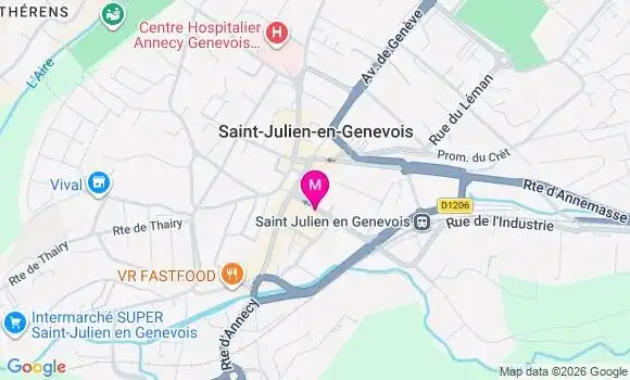 Localisation Victorine Belot