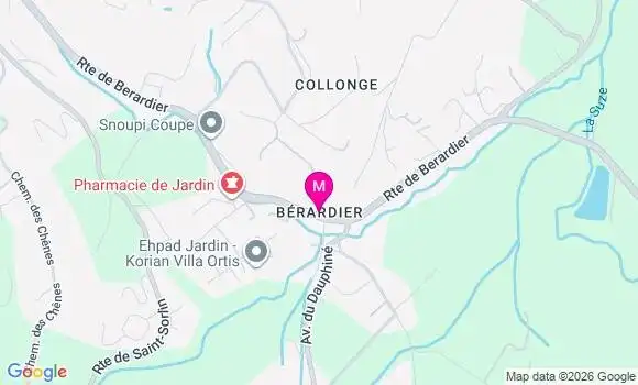 Localisation Perrine Ferre