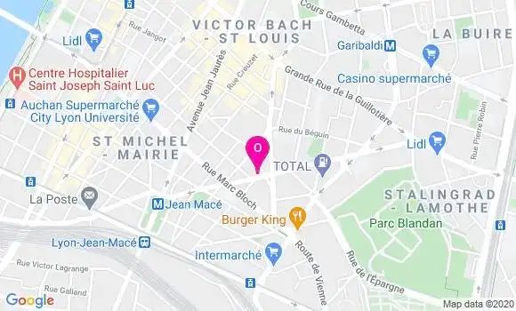 Localisation Claire Bouricand