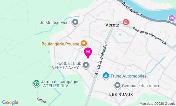 Localisation Amelie Rabier