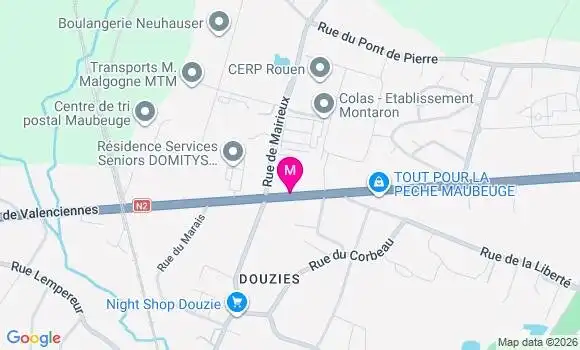 Localisation Lise Bloquet