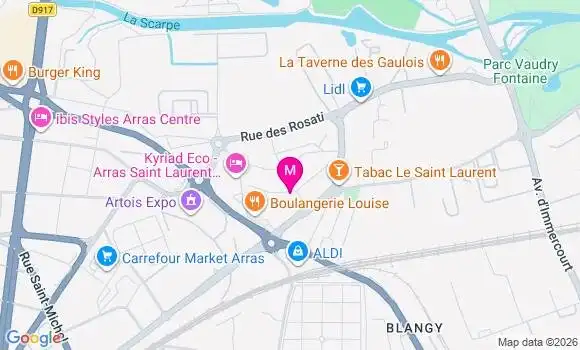Localisation Laurine Billas
