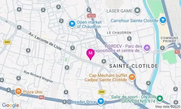 Localisation Laurine Grondin