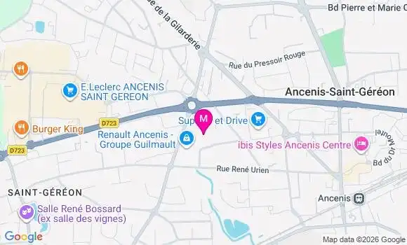Localisation Odile Germain