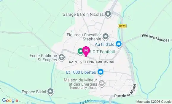 Localisation Emelyne Aurier