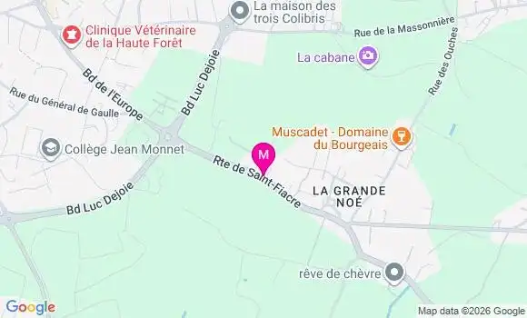 Localisation Louise Gaudillere