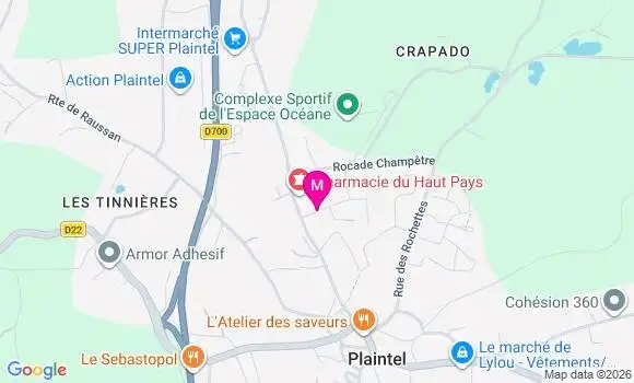 Localisation Clemence Tachon