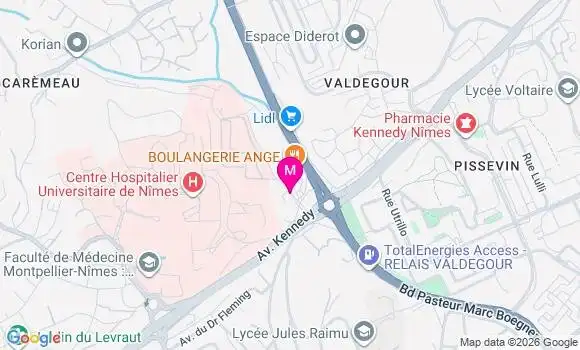 Localisation Lea Rinaudo