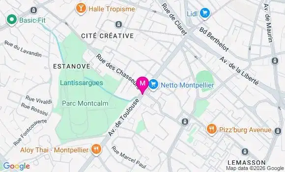 Localisation Agathe Rucin