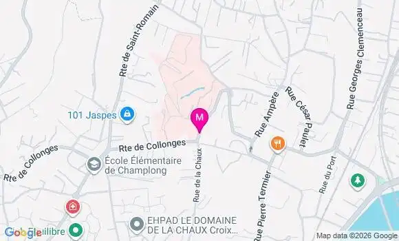 Localisation Nicole Bourdaloue