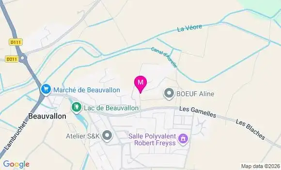 Localisation Catherine Morette