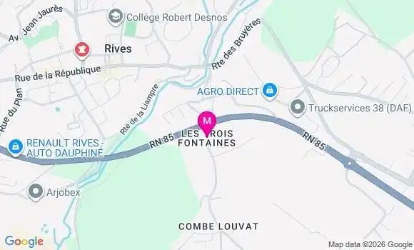 Localisation Camille Debais