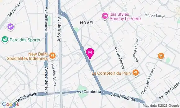 Localisation Charlotte Moreau